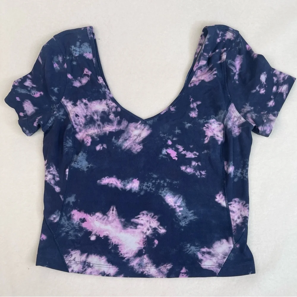 Lululemon Align T Shirt Blue Multi Size 8